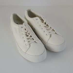 New Republic Ellroy Canvas Sneakers White